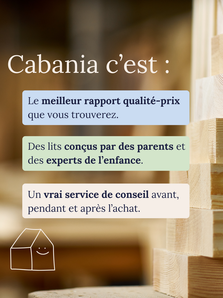 #global Lit cabane Dakota - Cabania