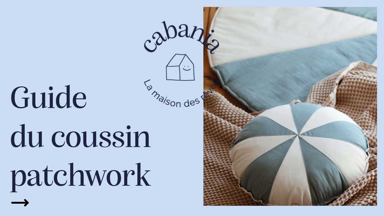 Coussins décoratifs patchwork colorés faits main, design unique pour intérieur cosy.