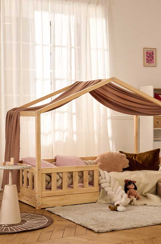 Montessori hut beds