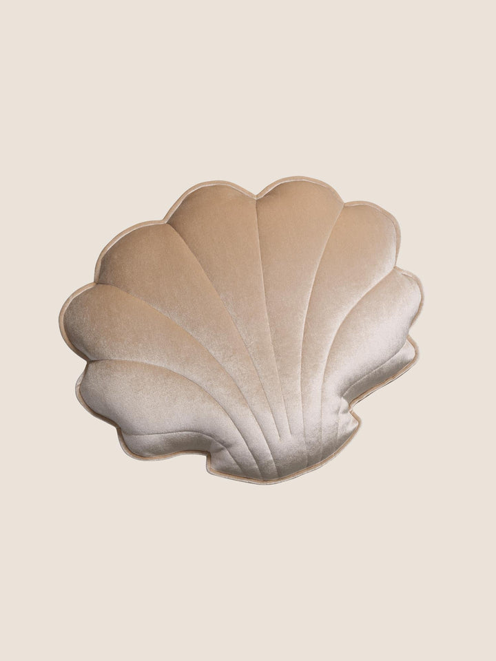Velvet shell cushion - Cabania