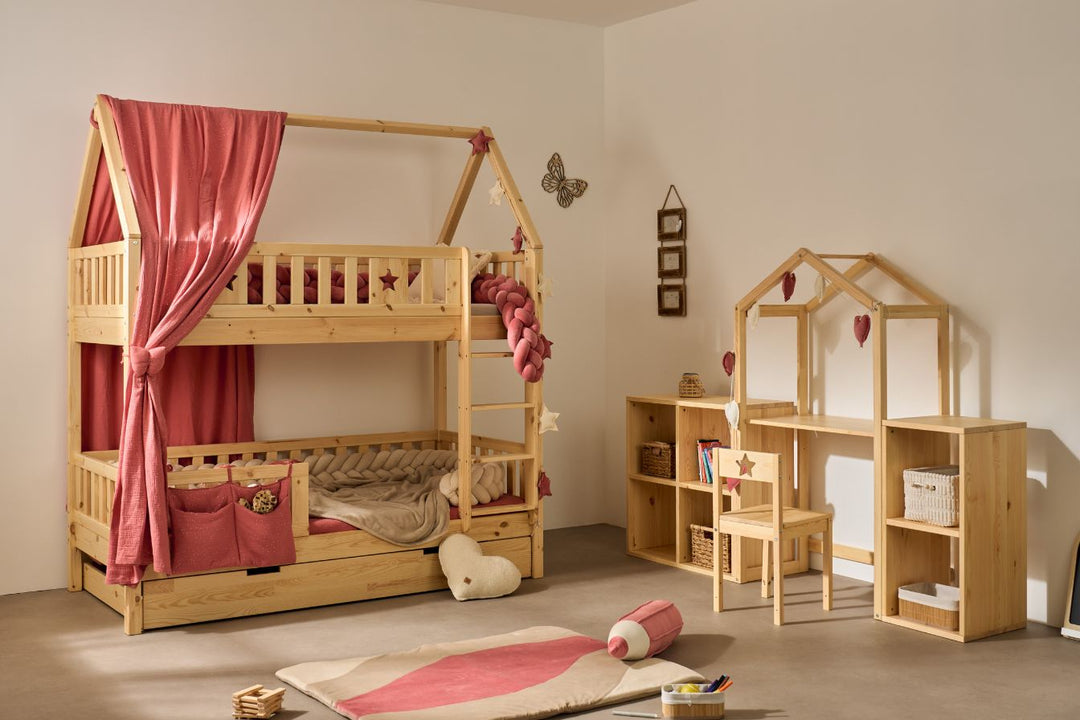 Quel lit cabane superposé pour mes deux enfants ?