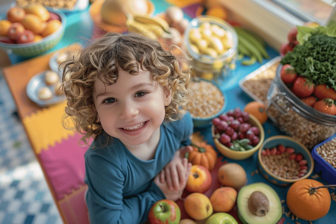 Importance de l'alimentation équilibrée pour le développement de l'enfant