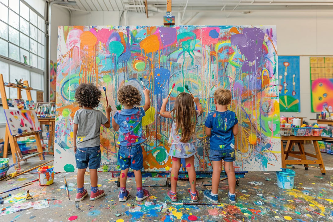 Les enfants et l'art moderne : une exploration créative