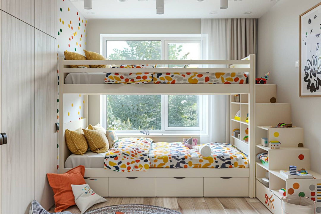 Astuces pour maximiser l'espace dans une petite chambre d'enfant