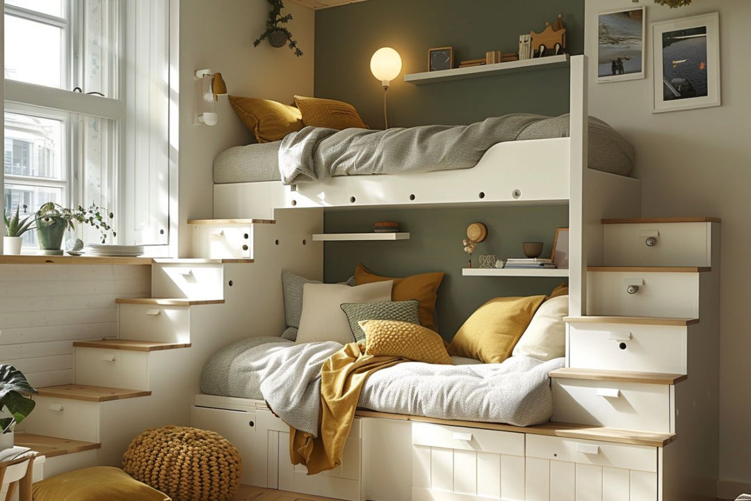 Astuces pour maximiser l'espace dans une petite chambre d'enfant