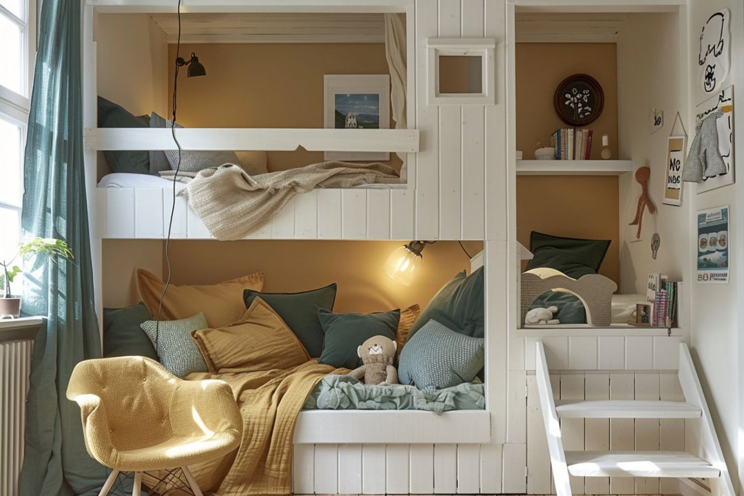 Comment combiner un lit cabane avec un bureau d'enfant ?