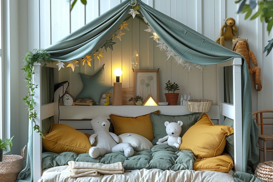 How to decorate a cabin bed?