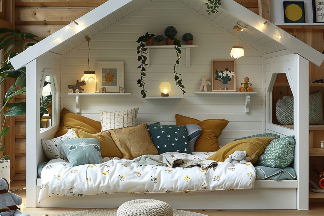 Éclairage idéal pour un lit cabane : ce que vous devez savoir