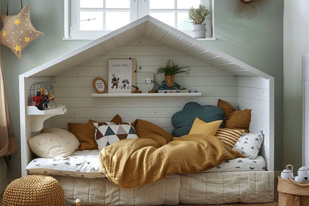 Quelle est la meilleure position pour un lit cabane dans une chambre d'enfant ?