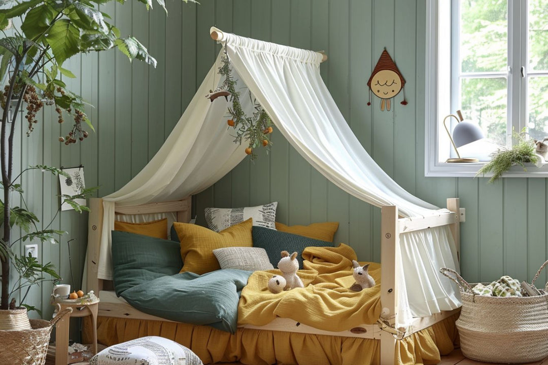 Styles de rideaux pour compléter votre lit cabane en 2025