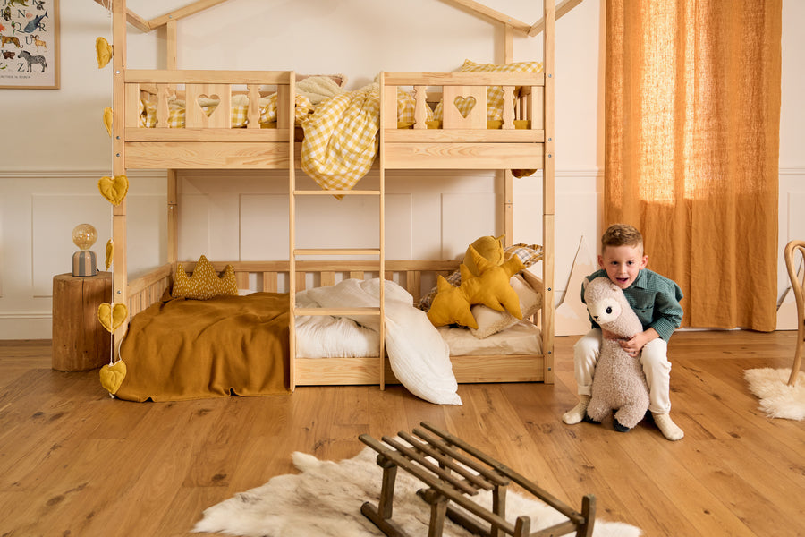 How to combine a cabin bed with a children's desk?