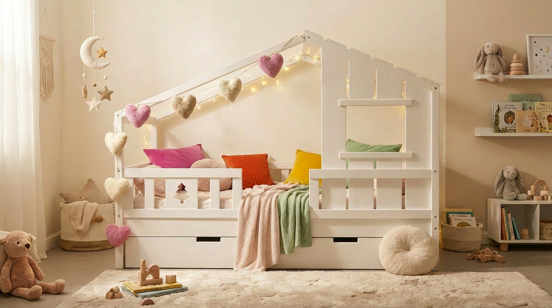 complétez votre lit cabane avec un tiroir de rangement