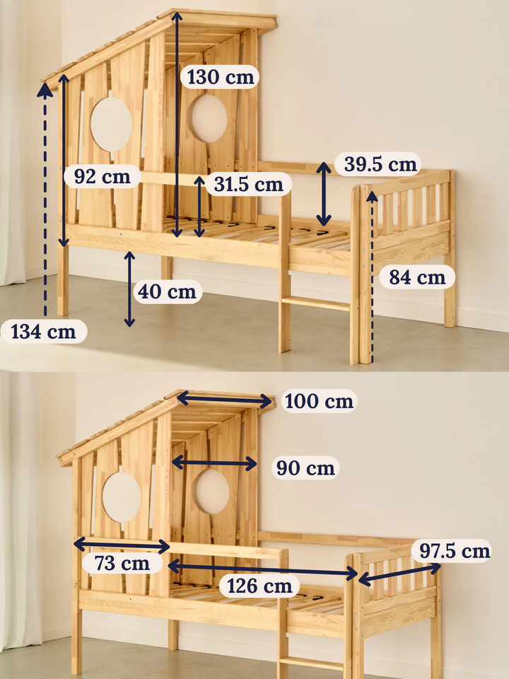 Oléron cabin bed