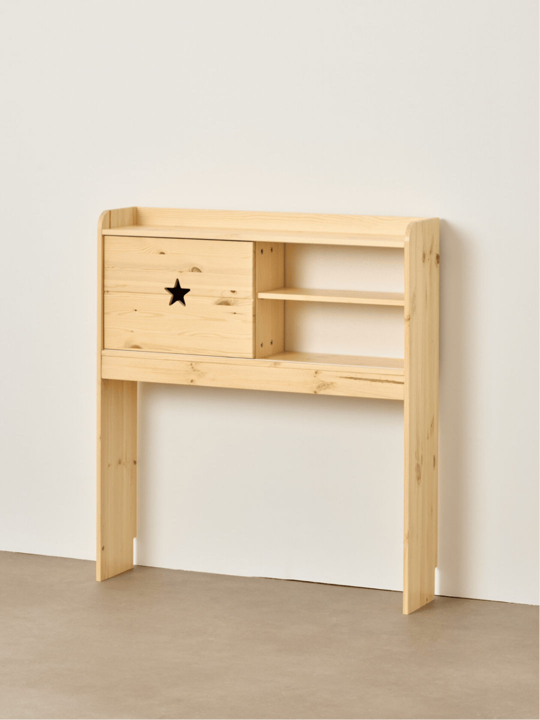 Armoire de rangement enfant avec porte étoile