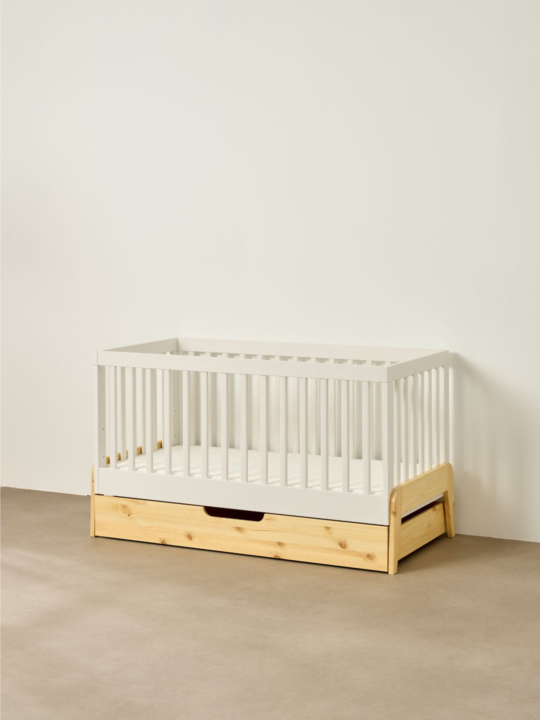 Lit bébé Piana 70x140 cm à barreaux amovibles