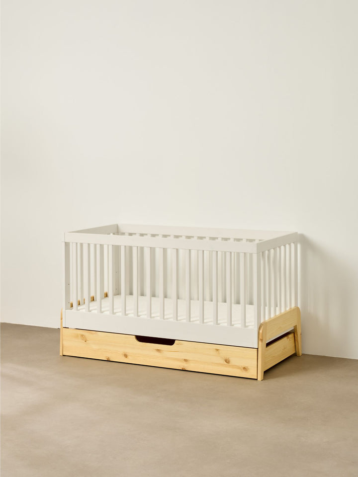 Lit bébé Piana 70x140 cm à barreaux amovibles
