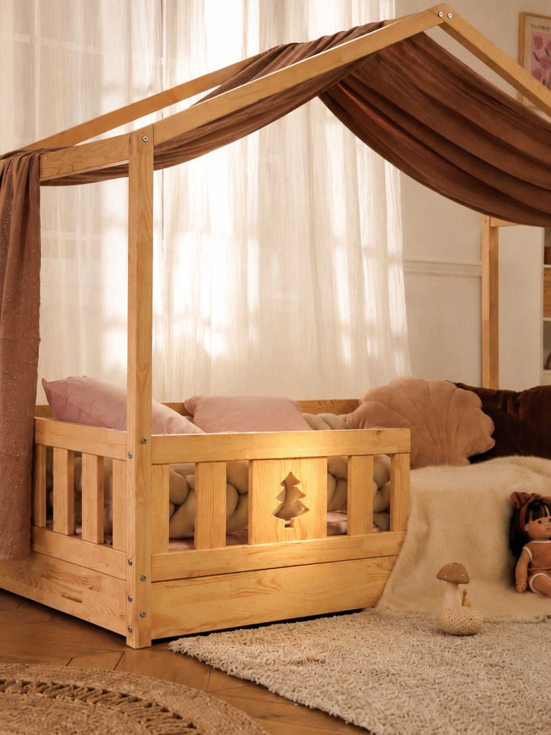 Lit cabane Paris Montessori