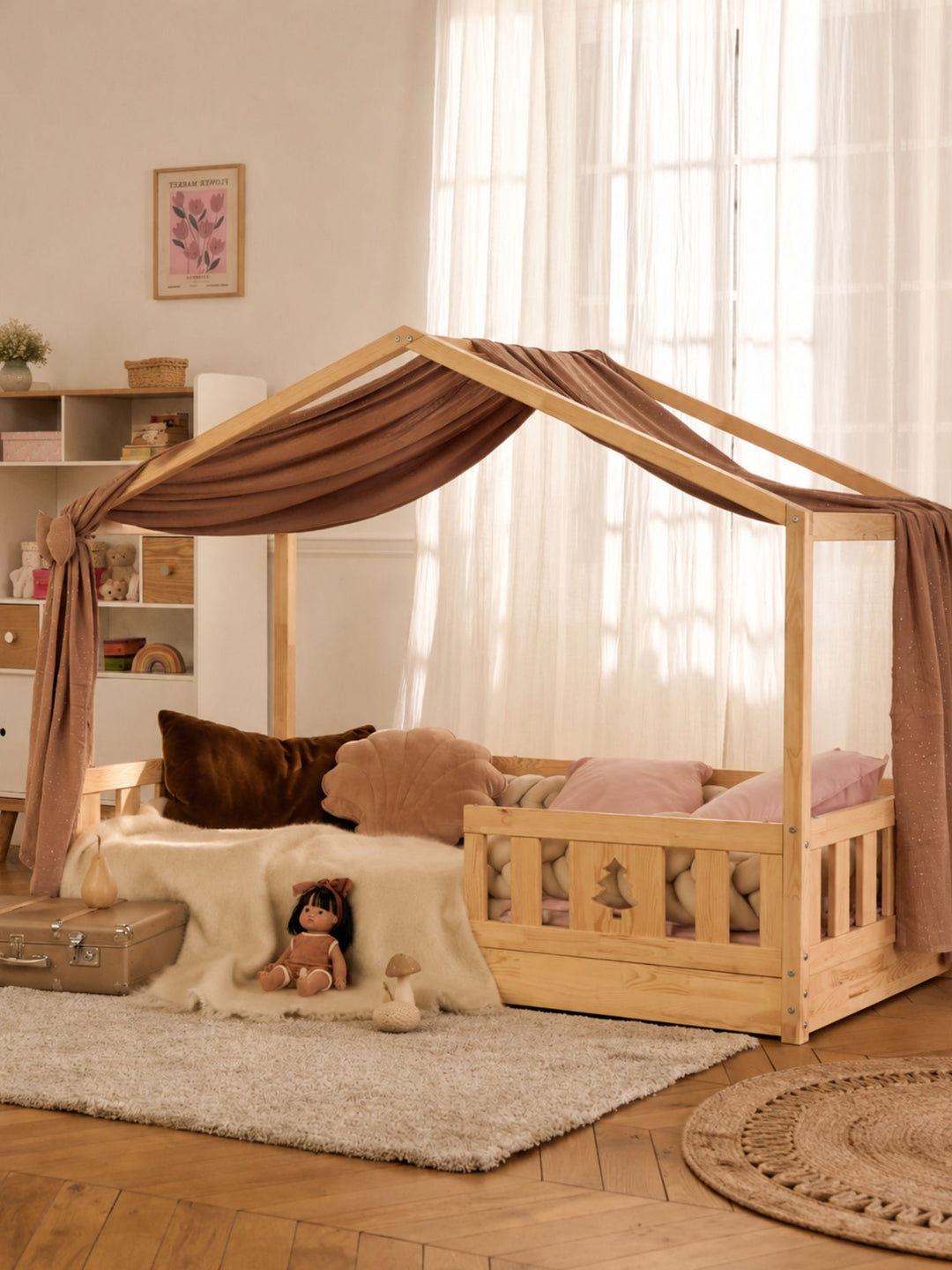 Lit cabane Paris Montessori