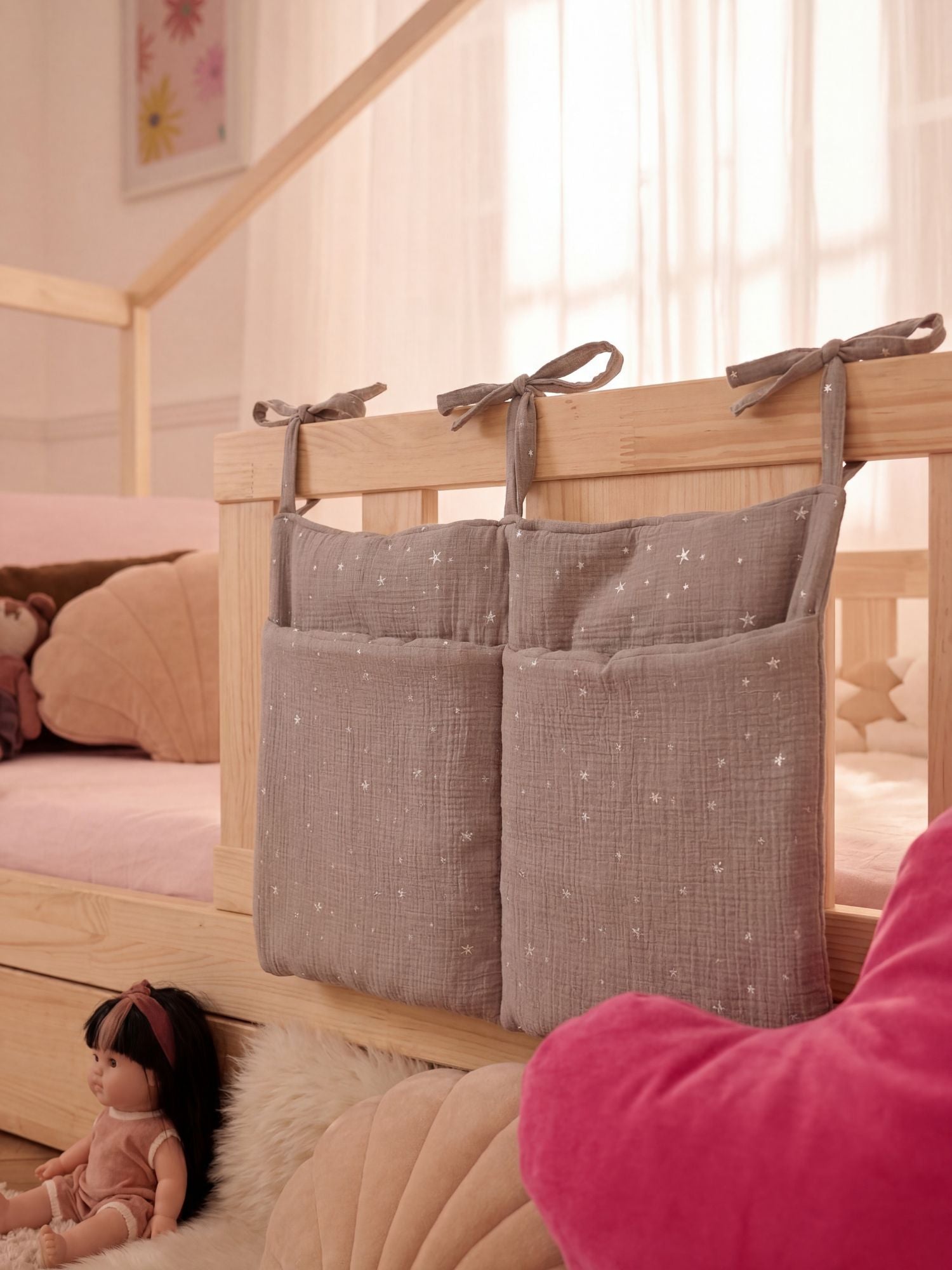 Pochette de rangement Cabana Lifestyle motif végétal pour organiseur de sac plage voyage