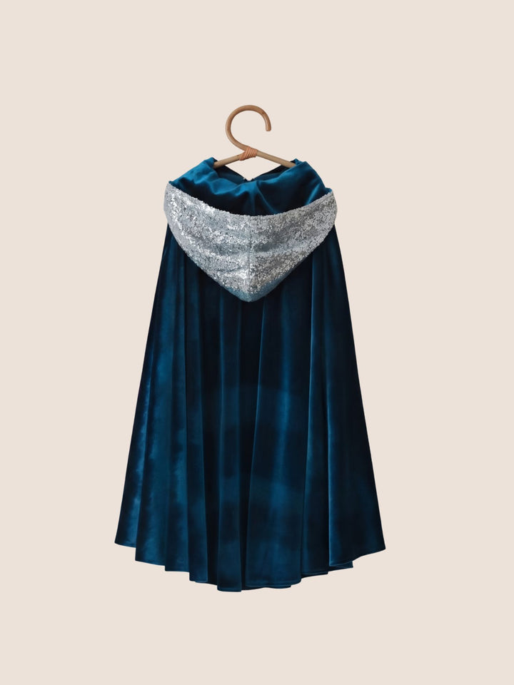 Cape Magique en Velours à Capuche - Déguisement Enfant