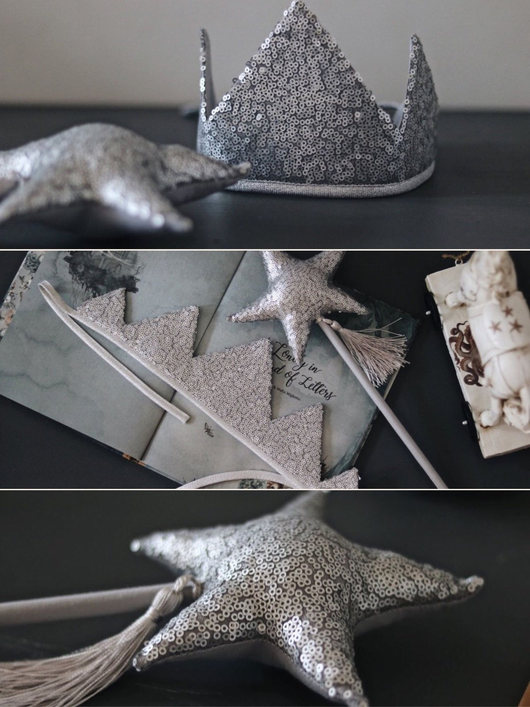 Kit Couronne et Baguette Magique - Déguisement Fée Enfant