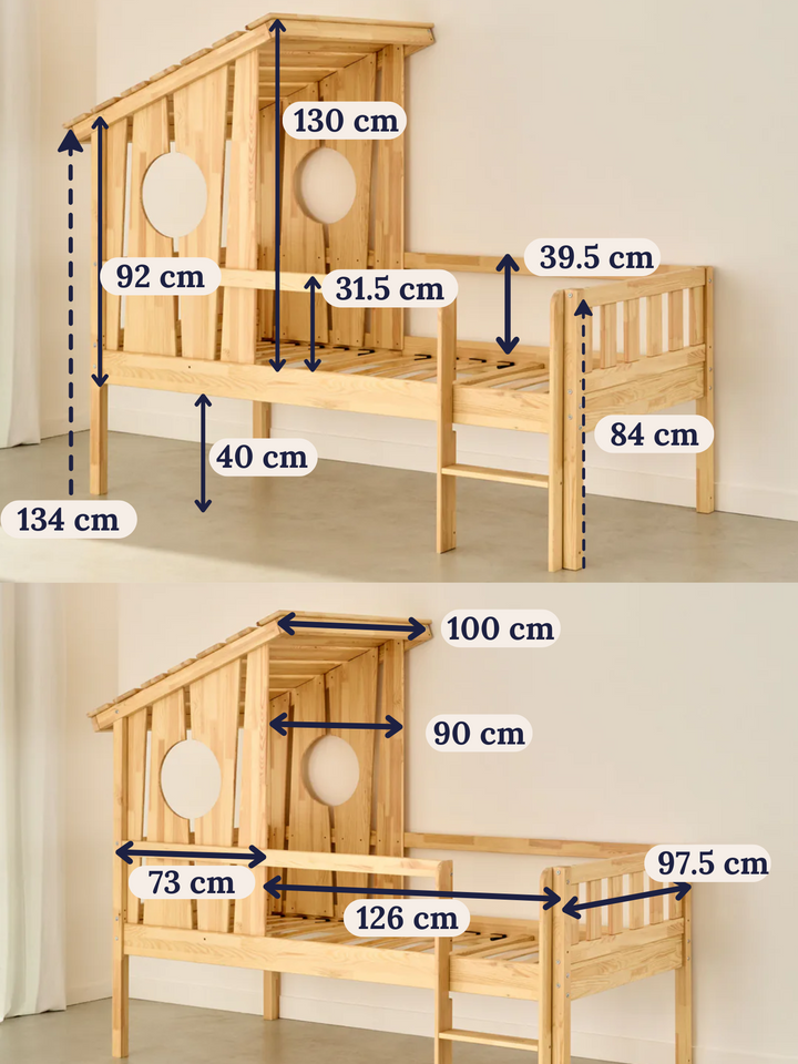 #global Bed cabin Oléron - Cabania