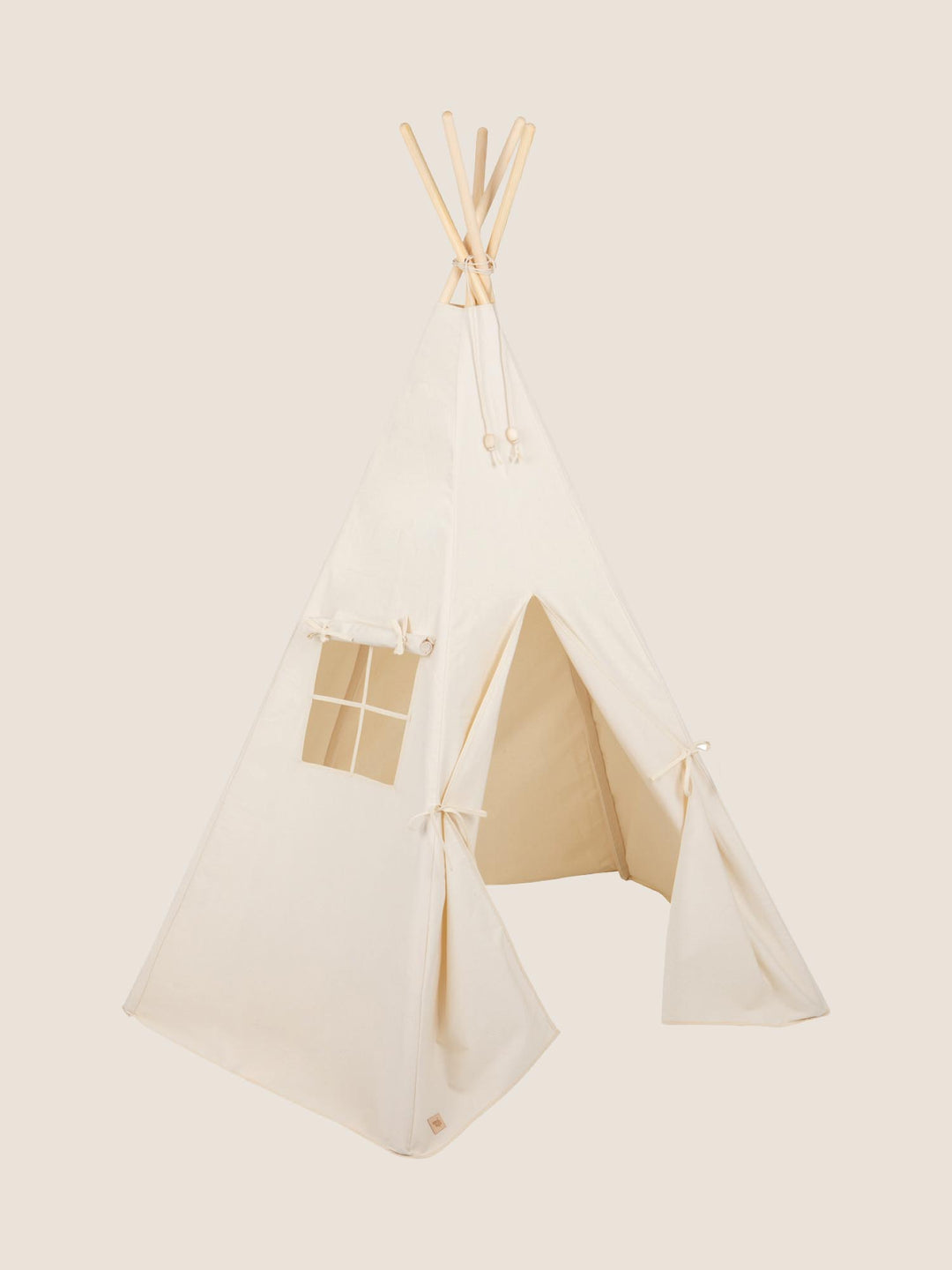 Beige plain tepee - Cabania