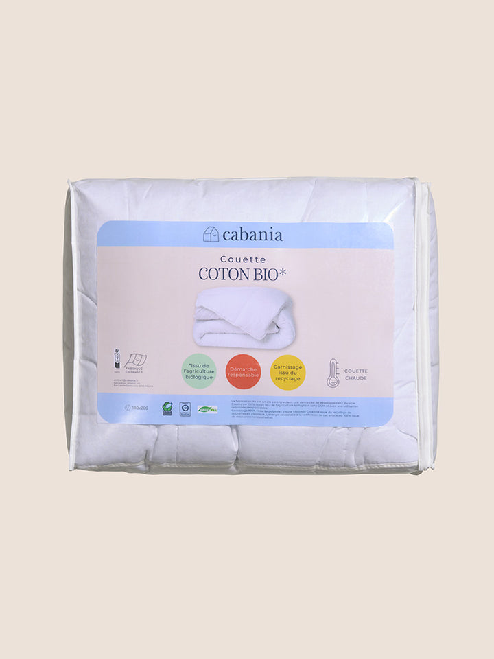 Organic Cotton Duvet – 140 × 200 cm