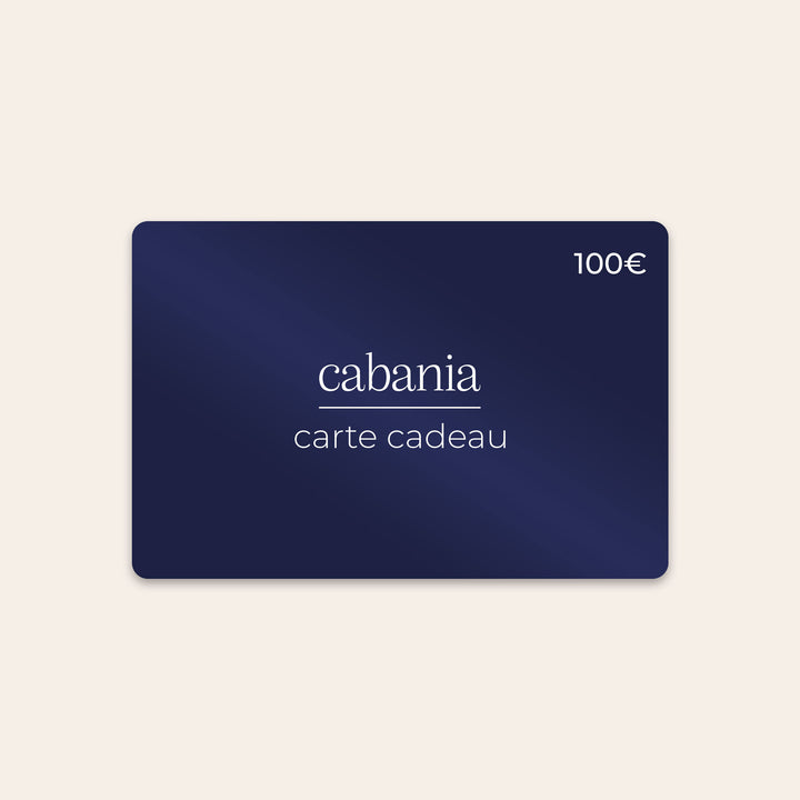 Cabania gift card - Cabania