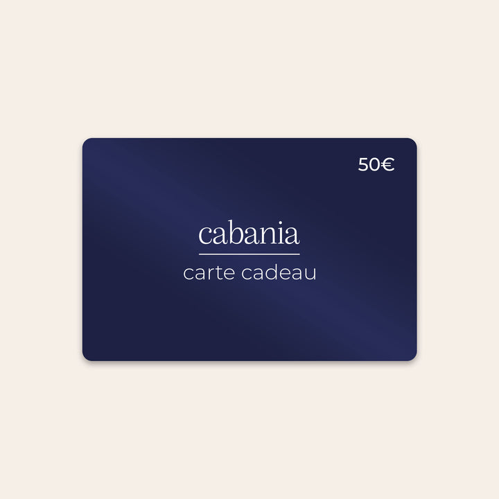 Cabania gift card - Cabania